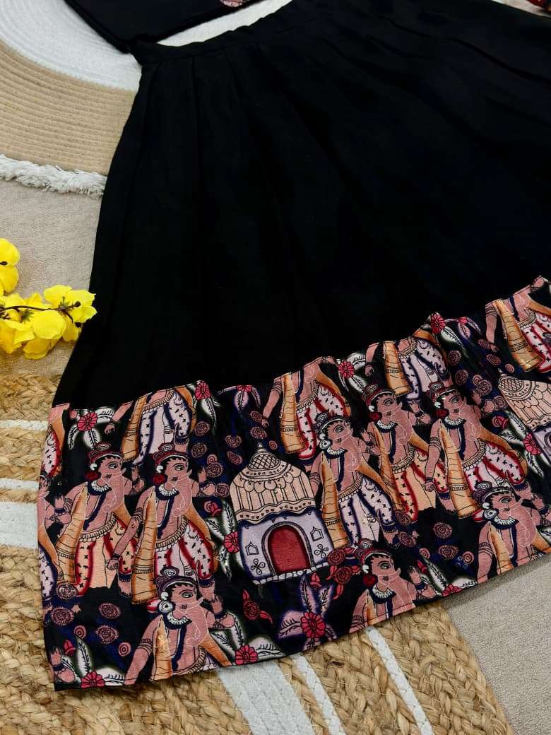 Ganesha Heritage Kids wear Premium Silk fabric Lehenga choli reseller in surat